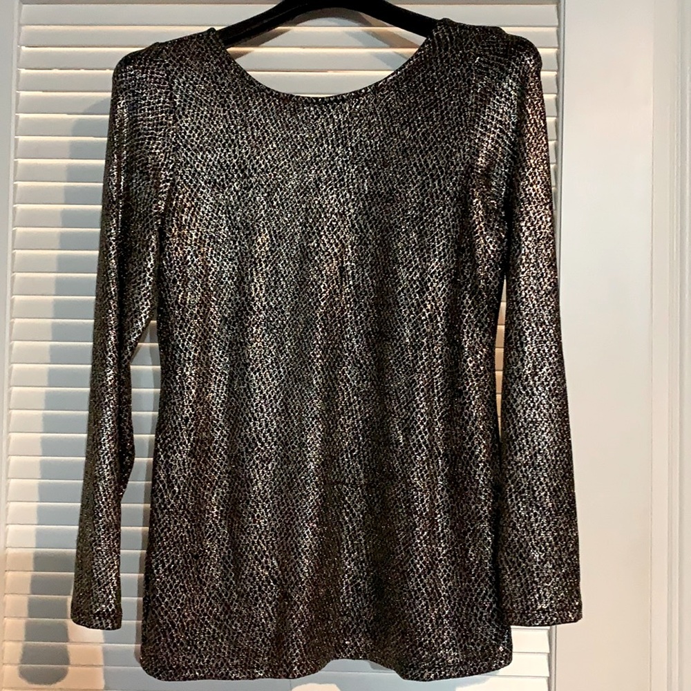 Catherine Maldrino Scoop Neck Sheath Blouse